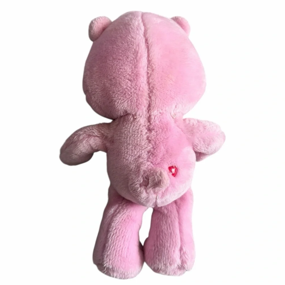 2007 Care Bears Cheer Bear Pink Rainbow Plush - Picture 5 of 7